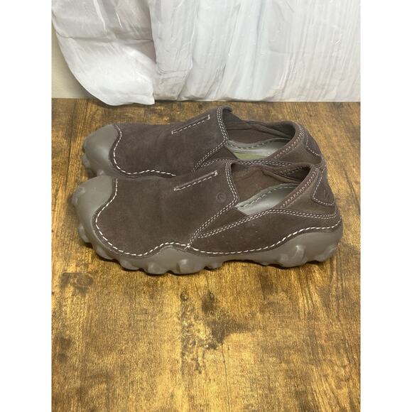 Clarks Brown Shoes Men Size US 7.5 EU 40 Mokolite Easy Slip On Trail Loafer - Picture 1 of 10